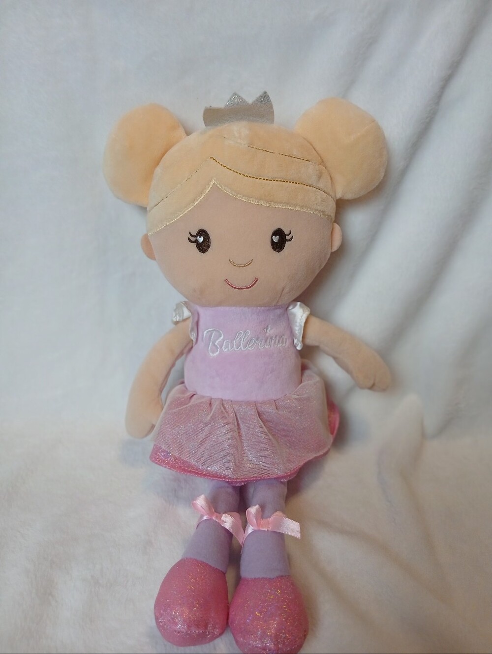 2/$14 Cuddle & Co Ballerina Girl Plush Stuffed Toy Girls Kids